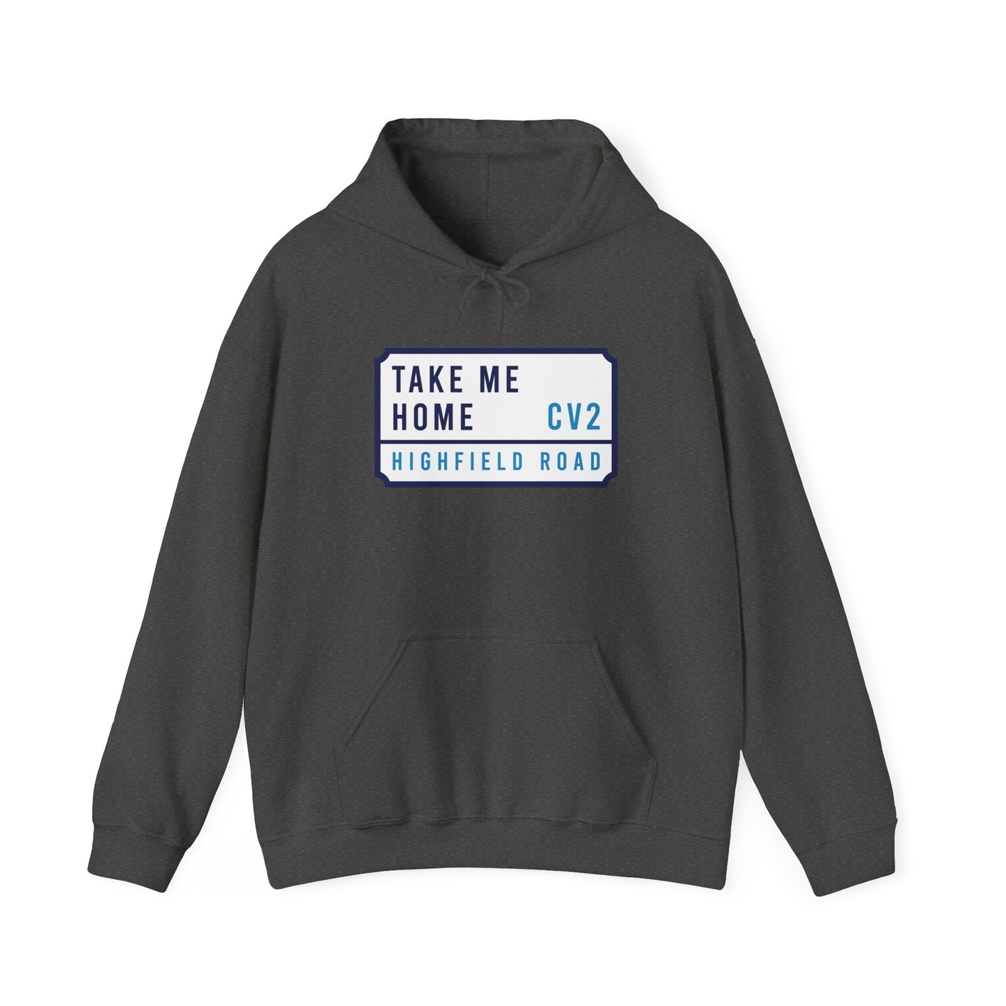 Hooded sweatshirt with white badge (CV2)