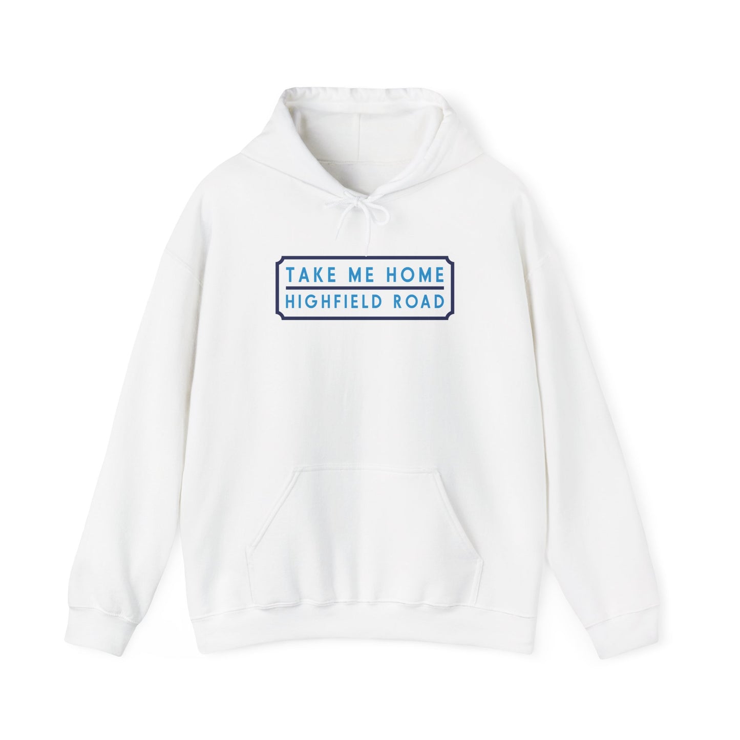 Hooded sweatshirt with white long badge (CV2)