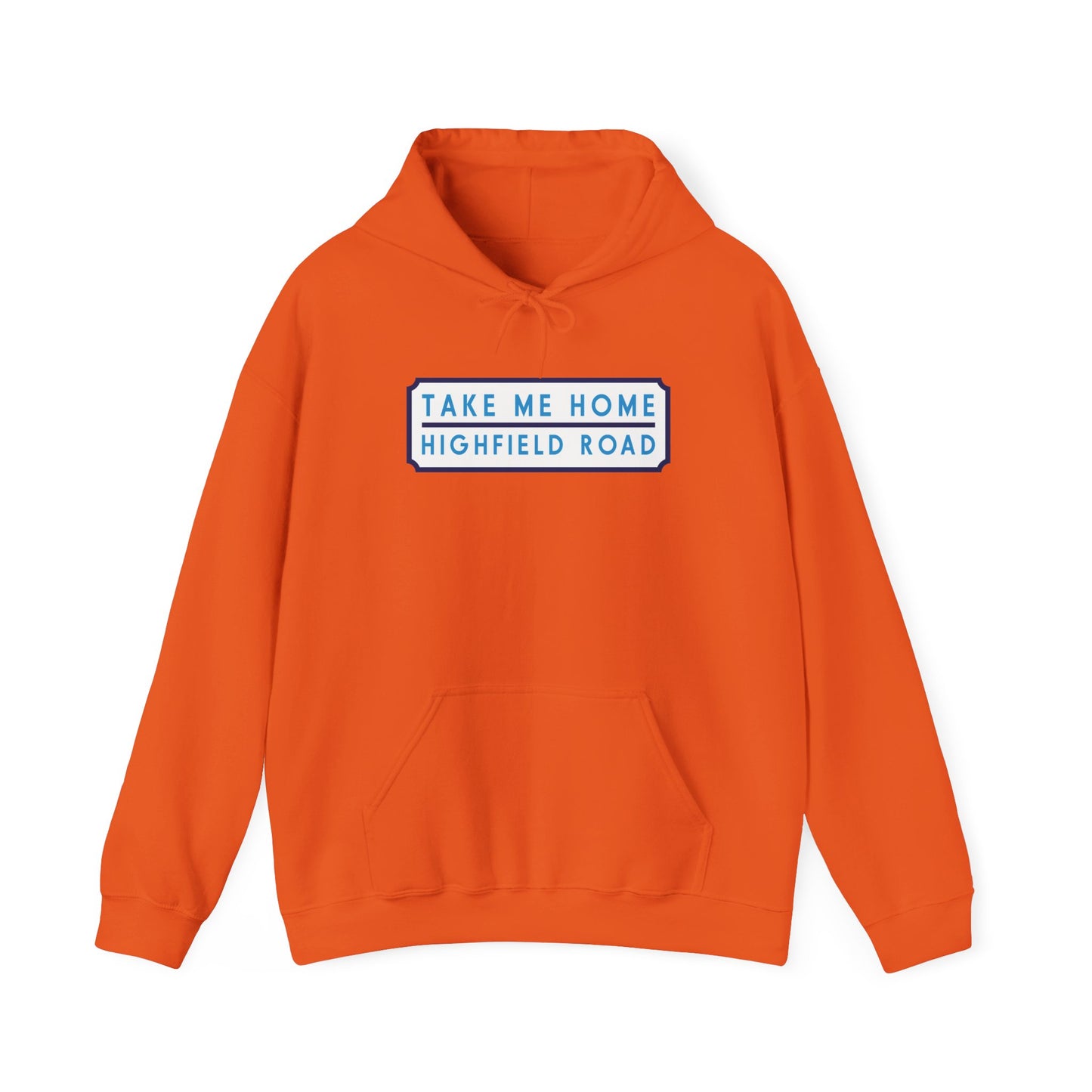 Hooded sweatshirt with white long badge (CV2)