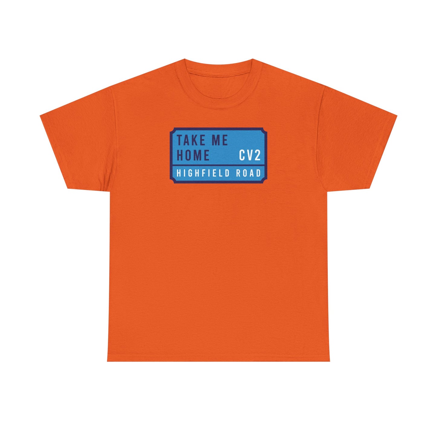 T-shirt with sky blue badge (CV2)