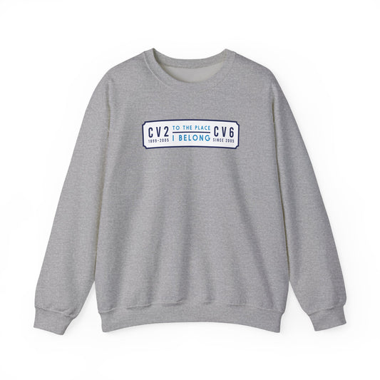 Sweatshirt with white badge (CV2-CV6)